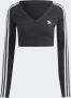 Adidas Originals Shirt met lange mouwen ADICOLOR CLASSICS 3-STRIPE BUTTON LONGSLEEVE - Thumbnail 6