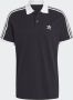 Adidas Originals Klassieke Zwarte Polo Shirt Black Heren - Thumbnail 4