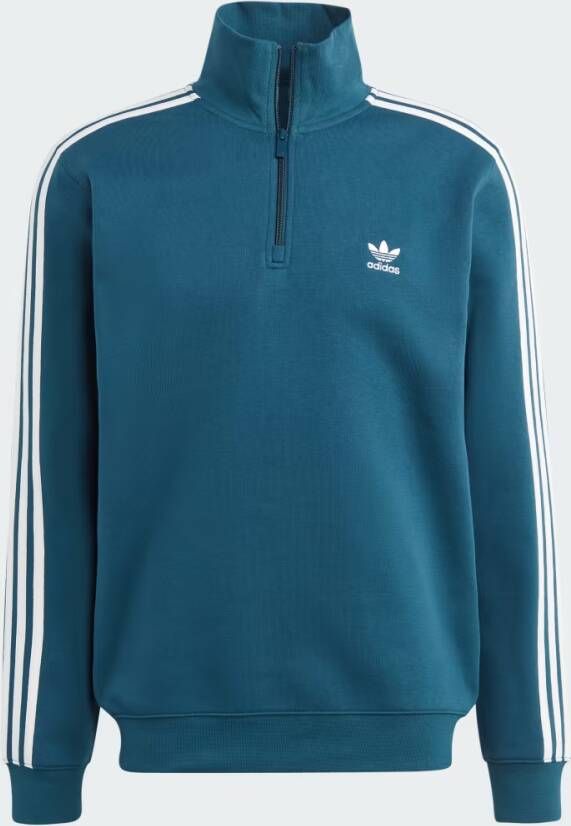 Adidas Originals Adicolor Classics 3-Stripes Sweatshirt met Halflange Rits