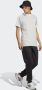 Adidas Grijze 3-Stripes Tee Crew-Neck Shirt Gray Heren - Thumbnail 4