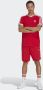 Adidas Originals Klassieke 3 Strepen T-shirt Red Heren - Thumbnail 4