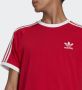 Adidas Originals Klassieke 3 Strepen T-shirt Red Heren - Thumbnail 6
