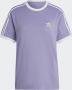 Adidas Originals Adicolor 3-stripes T-shirt T-shirts Kleding magic lilac maat: XS beschikbare maaten:XS - Thumbnail 8