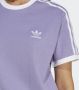 Adidas Originals Adicolor 3-stripes T-shirt T-shirts Kleding magic lilac maat: XS beschikbare maaten:XS - Thumbnail 6