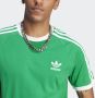 Adidas Originals Groene Adicolor Classics 3-Stripes T-shirt Green Heren - Thumbnail 6