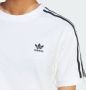 Adidas Originals Witte sportieve dames T-shirt met tijdloze strepen White Dames - Thumbnail 7