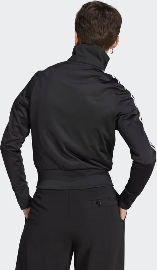 met zip-up stijl Dames Originals authentieke Adidas Zwarte hoodie adidas Zwart