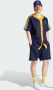 Adidas Originals Adicolor Plus T-shirt Jersey's Kleding dark blue crew yellow maat: M beschikbare maaten:S M L - Thumbnail 2