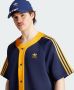 Adidas Originals Adicolor Plus T-shirt Jersey's Kleding dark blue crew yellow maat: M beschikbare maaten:S M L - Thumbnail 4