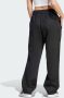 Adidas Originals Zwarte sportieve broek Eigentijdse twist Oversized pasvorm Zwart Dames - Thumbnail 4