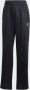 Adidas Originals Zwarte sportieve broek Eigentijdse twist Oversized pasvorm Zwart Dames - Thumbnail 5