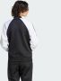 Adidas Originals Zwarte zip-sweatshirt met contrasterende mouwen Black Dames - Thumbnail 6