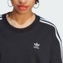 Adidas Originals Zwarte French Terry Katoenen Sweatshirt Black Heren - Thumbnail 5