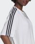 Adidas Originals Witte Sport T-shirt voor Dames White Dames - Thumbnail 4