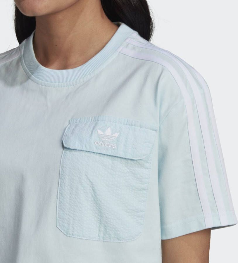 Adidas Originals Adicolor Classics Poplin Back Loose T-shirt