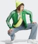 Adidas Originals Groene Sweater met Rits en 3 Strepen Groen Dames - Thumbnail 3
