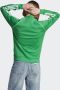 Adidas Originals Groene Sweater met Rits en 3 Strepen Groen Dames - Thumbnail 4