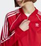 Adidas Originals Stijlvolle Zip-Through Sweatshirt voor Dames Rood Dames - Thumbnail 5