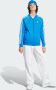 Adidas Originals Blauwe Dames Sweater met Volledige Rits Blauw Dames - Thumbnail 3