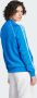 Adidas Originals Blauwe Dames Sweater met Volledige Rits Blauw Dames - Thumbnail 4