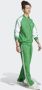 Adidas Originals Groene Zip-Up Sweatshirt met Colorblock Mouwen Groen Heren - Thumbnail 3