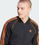 Adidas Originals Klassieke Sweater met Ritssluiting en 3 Strepen Zwart Heren - Thumbnail 6