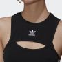 Adidas Originals Adicolor Eng Geschnittenes Top Tanktops Kleding black maat: L beschikbare maaten:L - Thumbnail 5