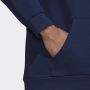 Adidas Originals Blauwe hoodie met maxi logo print Blue Heren - Thumbnail 3