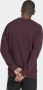Adidas Lichtgewicht Crewneck Sweatshirt Schaduw Maroon Brown Heren - Thumbnail 4