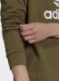 Adidas Klassieke Trefoil Crewneck Sweatshirt Olijf Wit Green Heren - Thumbnail 5
