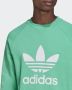 Adidas Groen Wit Lichtgewicht Crewneck Sweatshirt Green Heren - Thumbnail 3