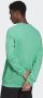 Adidas Groen Wit Lichtgewicht Crewneck Sweatshirt Green Heren - Thumbnail 5