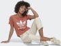Adidas Originals T-shirt met labelprint model 'TREFOIL TEE' - Thumbnail 4
