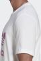 Adidas Trefoil Tee White Lilac T-shirt Regular Fit White Heren - Thumbnail 4