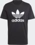 Adidas Originals Heren Adicolor Trefoil T-Shirt Ia4815 Black Heren - Thumbnail 4