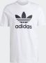 Adidas Originals Klassiek Logo T-Shirt White Heren - Thumbnail 7