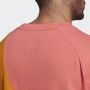 Adidas Colorblock Tee Heren T-shirt Zwart Oranje Multicolor Heren - Thumbnail 2