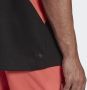 Adidas Colorblock Tee Heren T-shirt Zwart Oranje Multicolor Heren - Thumbnail 5