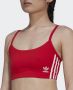 Adidas Originals Beugelloze-bh Comfort Flex Cotton met kenmerkend 3-strepen ontwerp - Thumbnail 2