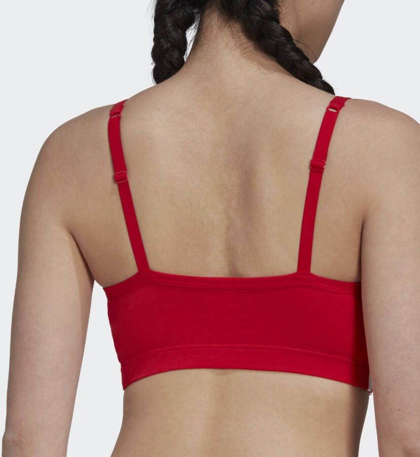 Adidas Originals Adicolor Comfort Flex Cotton Scoop Bralette
