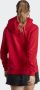 Adidas Originals Rode Hoodie Adicolor Essentials Fleece Rood Dames - Thumbnail 5