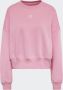 Adidas Bliss Pink Cropped Crewneck Sweatshirt Pink Dames - Thumbnail 3