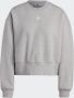 Adidas Originals Grijze Adicolor Essentials Crew Sweater Gray Dames - Thumbnail 4