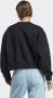 Adidas Originals Zwarte Oversized Sweater met Geborduurd Logo Zwart Dames - Thumbnail 7