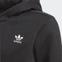 Adidas Originals Adicolor fleece hoodie zwart wit Sweater Logo 128 - Thumbnail 4