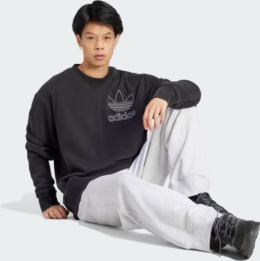 Adidas Originals Adicolor Outline Trefoil Sweatshirt