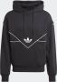 Adidas Originals Klassieke Zwarte Hoodie voor Heren Zwart Heren - Thumbnail 5