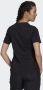 Adidas Zwarte Dames Trefoil Tee Korte Mouw Black Dames - Thumbnail 4