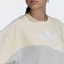 Adidas Originals Adicolor Bold Fleece Sweatshirt Sweaters Kleding wonder white maat: XS beschikbare maaten:XS - Thumbnail 4