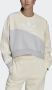 Adidas Originals Adicolor Bold Fleece Sweatshirt Sweaters Kleding wonder white maat: XS beschikbare maaten:XS - Thumbnail 6